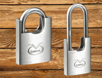 Stainless Steel Beam- wrapped Padlock